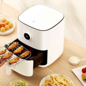La freidora de Xiaomi cocina con una cuchara de aceite reduciendo un 80% las calorías
