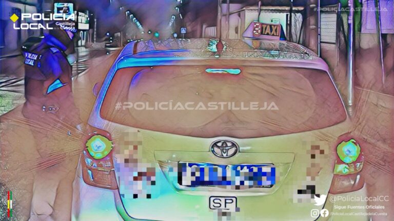 Interceptan en Castilleja de la Cuesta a un taxista que cobraba un 27% más en la bajada de bandera