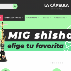 MIG TITAN, la shisha más lujosa y exclusiva en La Capsula-Shop