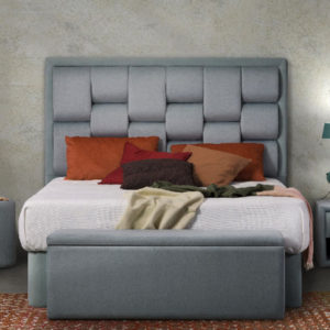 Completa tu dormitorio con cabeceros tapizados y pies de cama como estos