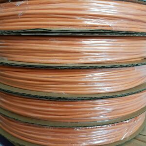Identificar cables con el tubo termorretráctil color naranja