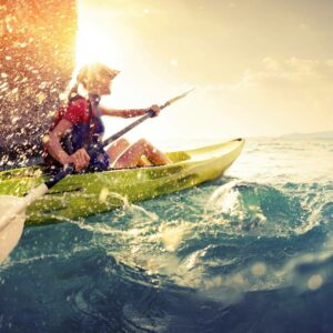 Hacer hike y kayak de mar en la Costa Brava
