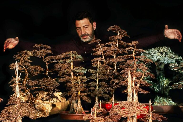 Entrevista al creador del Bonsái (de cobre) más caro del mundo