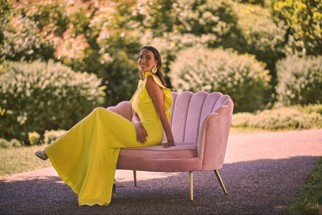 Conseguir el vestido de fiesta ideal es posible en el atelier de Silvia Fernández