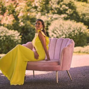 Conseguir el vestido de fiesta ideal es posible en el atelier de Silvia Fernández