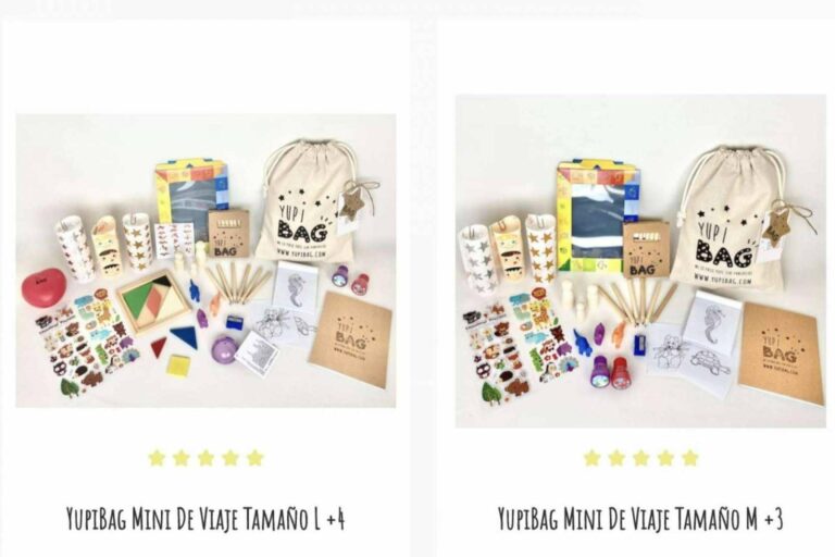 YupiBag presenta su bolsa de juguetes para niños más pequeña para regalar