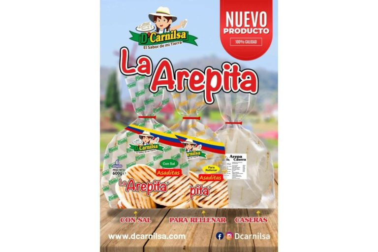 Comprar la auténtica arepa colombiana en D’Carnilsa, lista para ser rellenadas y consumida