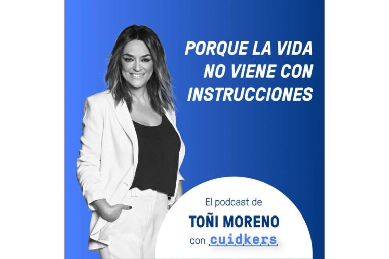 El podcast de Toñi Moreno y Cuidkers consigue colocarse en la lista de éxitos en la primera semana
