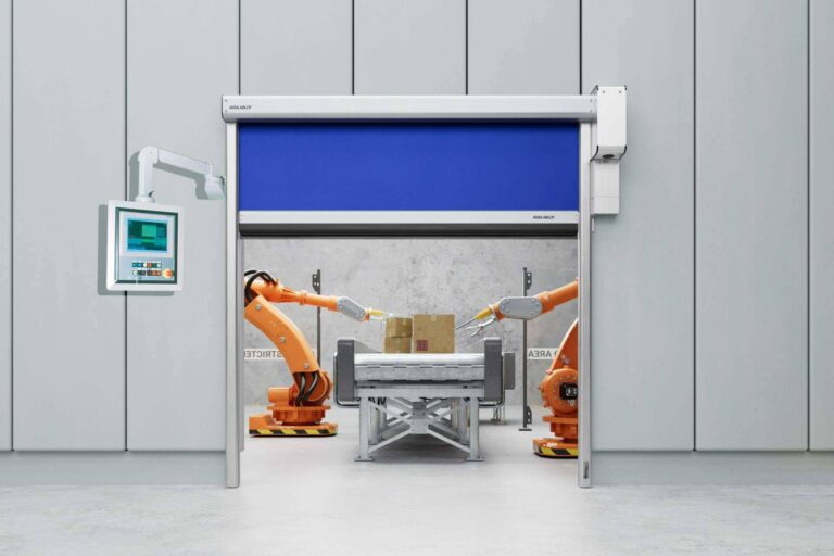 La nueva puerta rápida de protección de máquinas ASSA ABLOY RP400