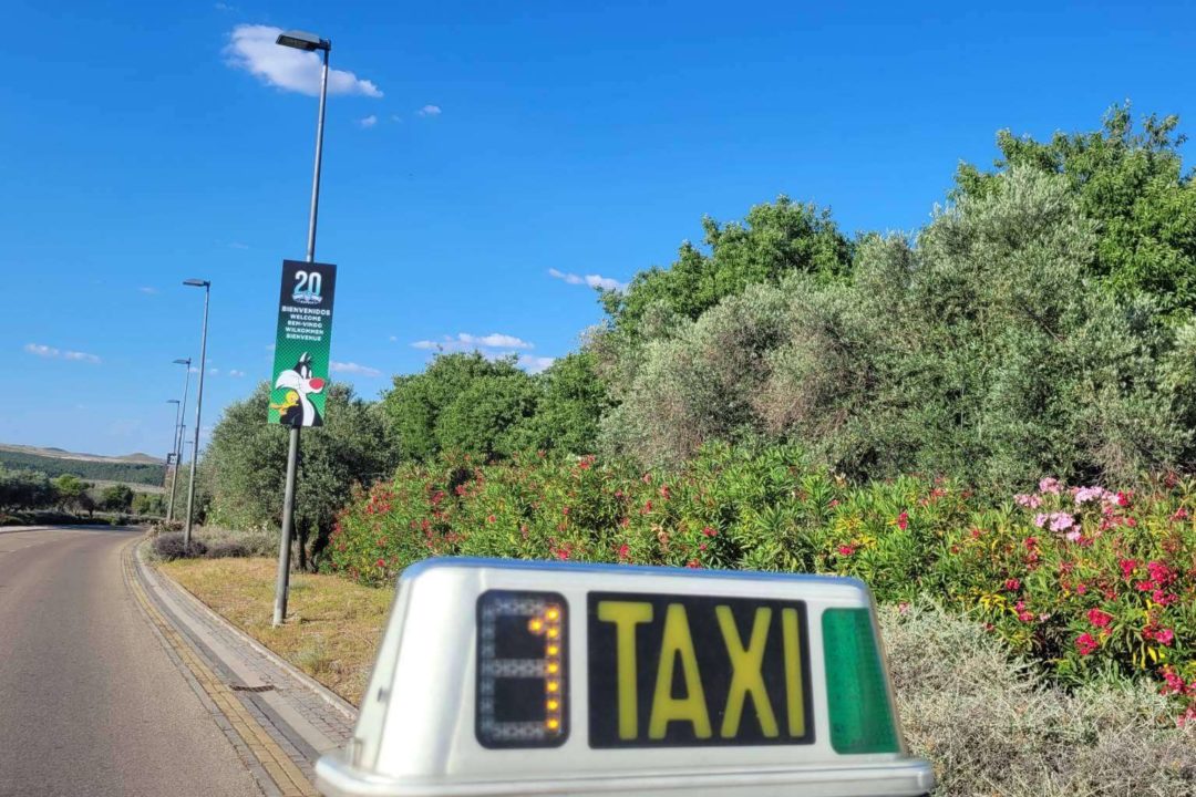 Llegar al Parque Warner, con Taxis Madrid Sur