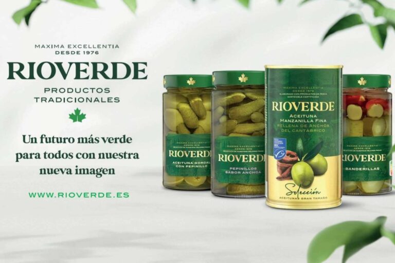 La empresa de encurtidos Rioverde se moderniza tras 45 años de historia con un cambio de imagen y un restyling