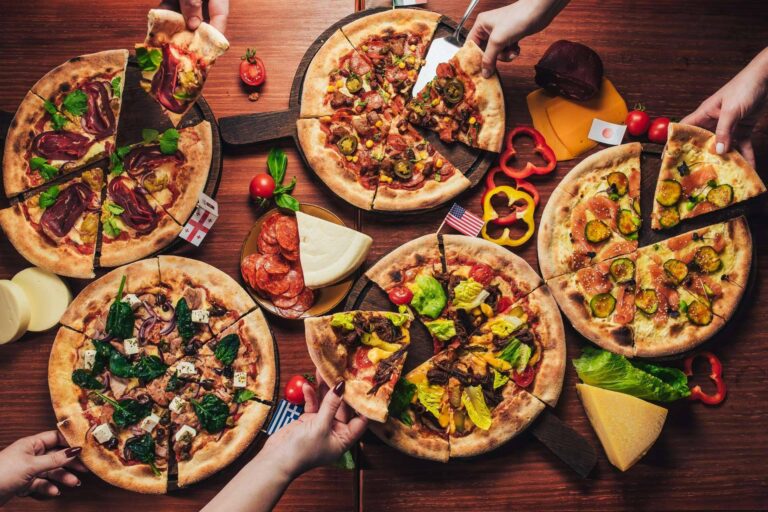 La pizzería del puerto de Santa María Mozzarella e Basilico ofrece una amplia carta