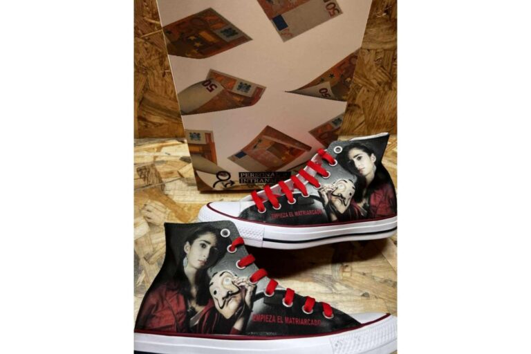 Zapatillas personalizadas para cada ocasión con AMM Aerografía