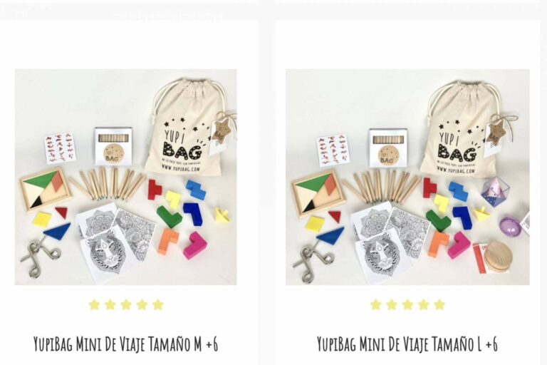 YupiBag’s, juguetes educativos para llevar siempre encima y a cualquier lugar