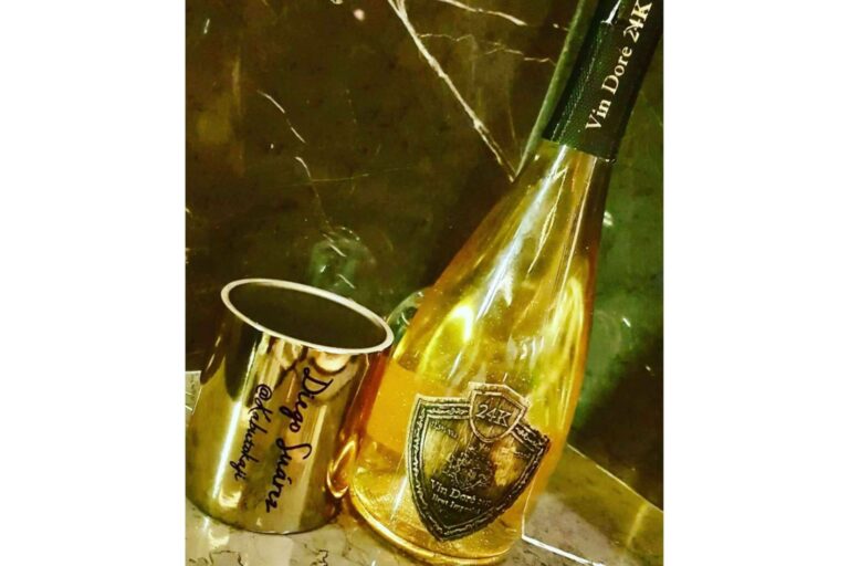 ¿Qué es Vin Doré 24K?, todo el brillo de uno de los vinos más exclusivos y premium
