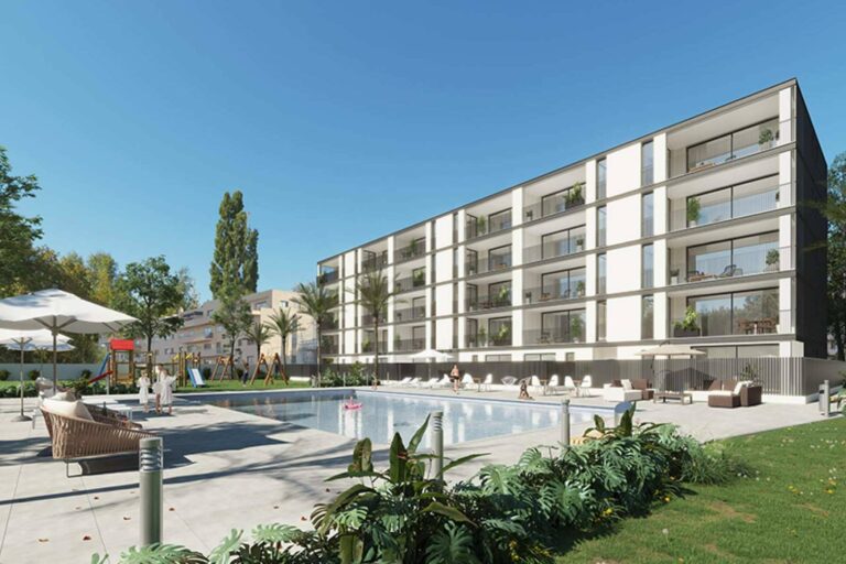 VisualRE dispone de renders de exteriores hiperrealistas para la promoción inmobiliaria