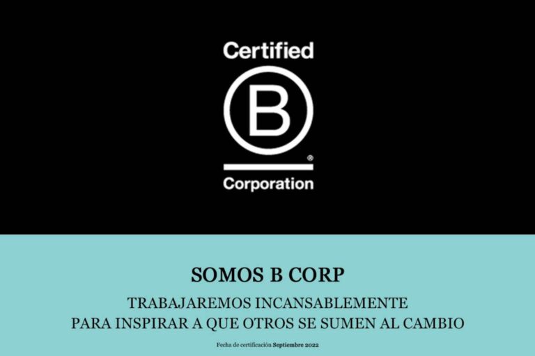Certificación B Corp para IUS+AEQUITAS Trial Lawyers por su cultura social y medioambiental