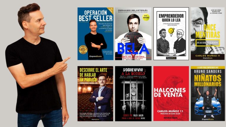 El escritor y editor que ha ayudado a los mejores influencers, empresarios y emprendedores a escribir y publicar sus libros, Valen Bailon