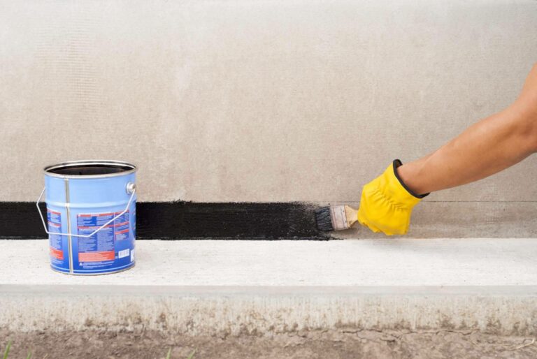 Los pasos para impermeabilizar una pared o techo