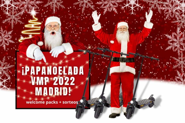 HTO Urban Mobility, una empresa referente en el mundo del patinete eléctrico, celebra la Navidad con la Papanoelada VMP 2022