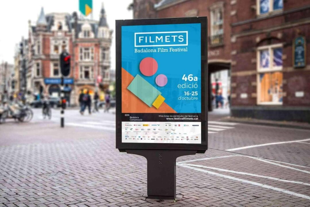 ¿Cómo es el diseño gráfico global del Filmets Badalona Film Festival?