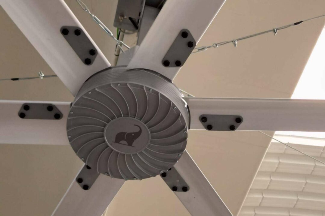 Cómo son los 'Lfans' mega ventiladores industriales de alto volumen y baja velocidad