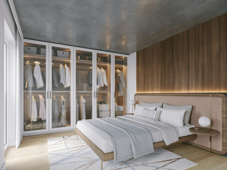 Las tendencias en roperos para amueblar un dormitorio moderno