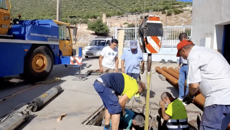 Una doble avería deja sin agua a los 13.000 vecinos de Estepa en plena ola de calor