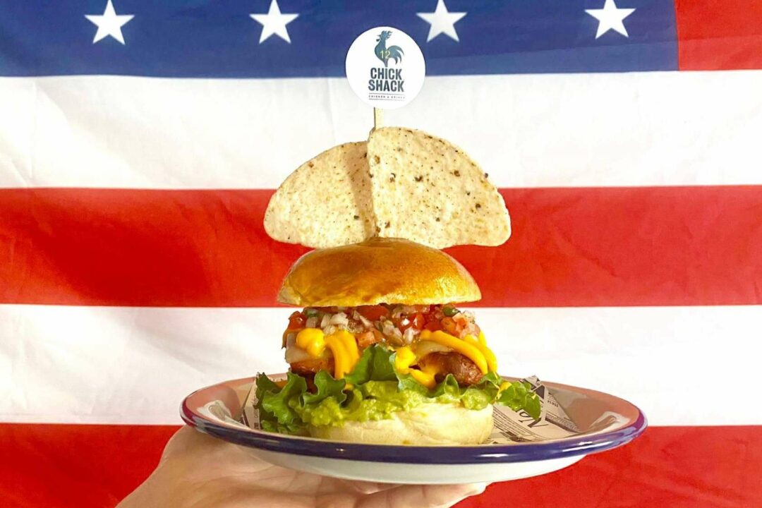 Comida americana con ingredientes frescos y naturales, en Chick Shack