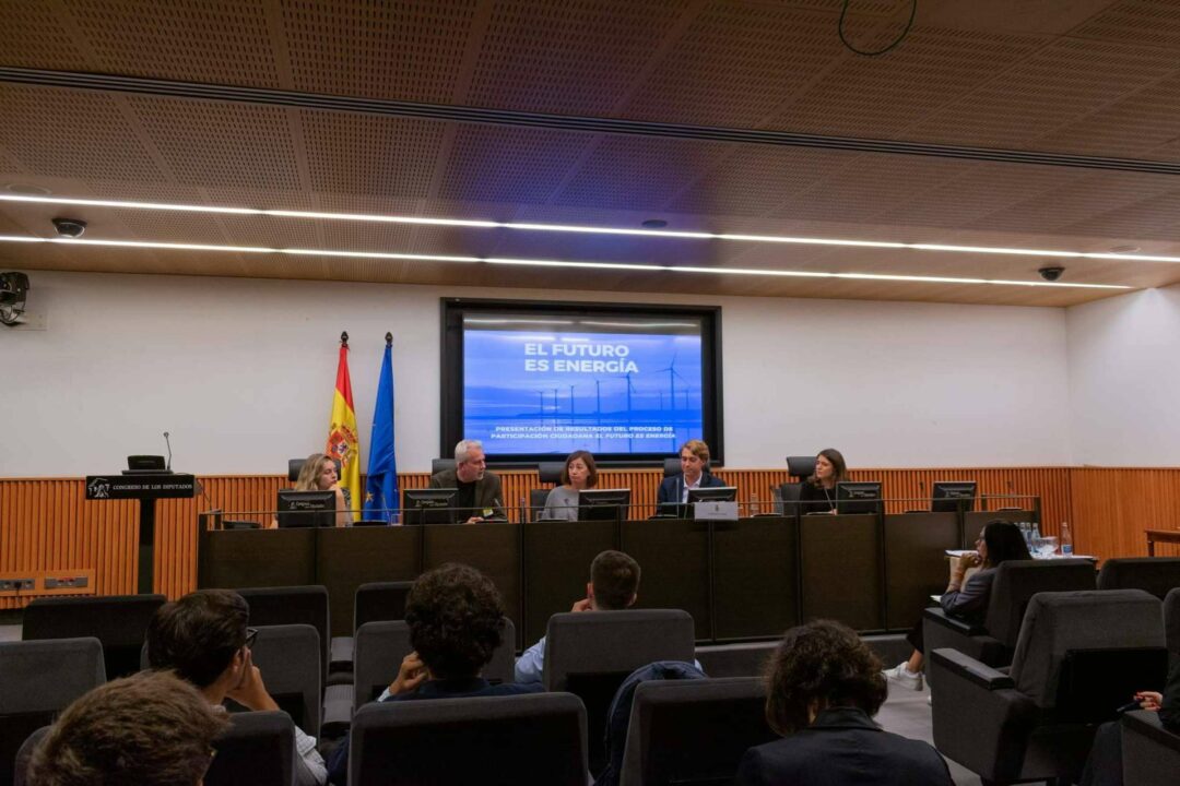 La juventud toma la palabra en el Congreso de los Diputados para liderar la transición energética