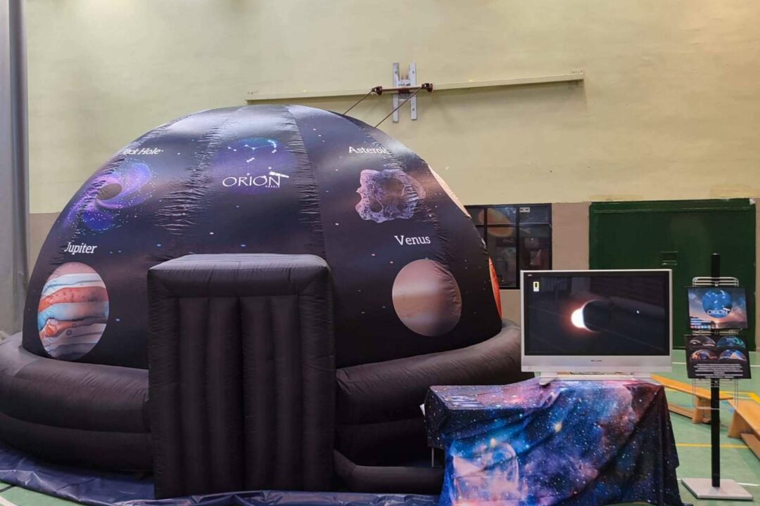 Actividades de divulgación astronómica en colegios e institutos, de la mano de Orión Madrid Astroturismo