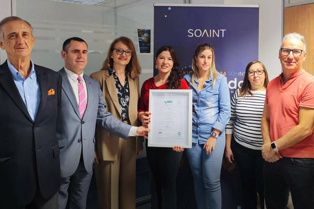 SOAINT recibe la Certificación ISO 27001 en Seguridad de la Información para el año 2024