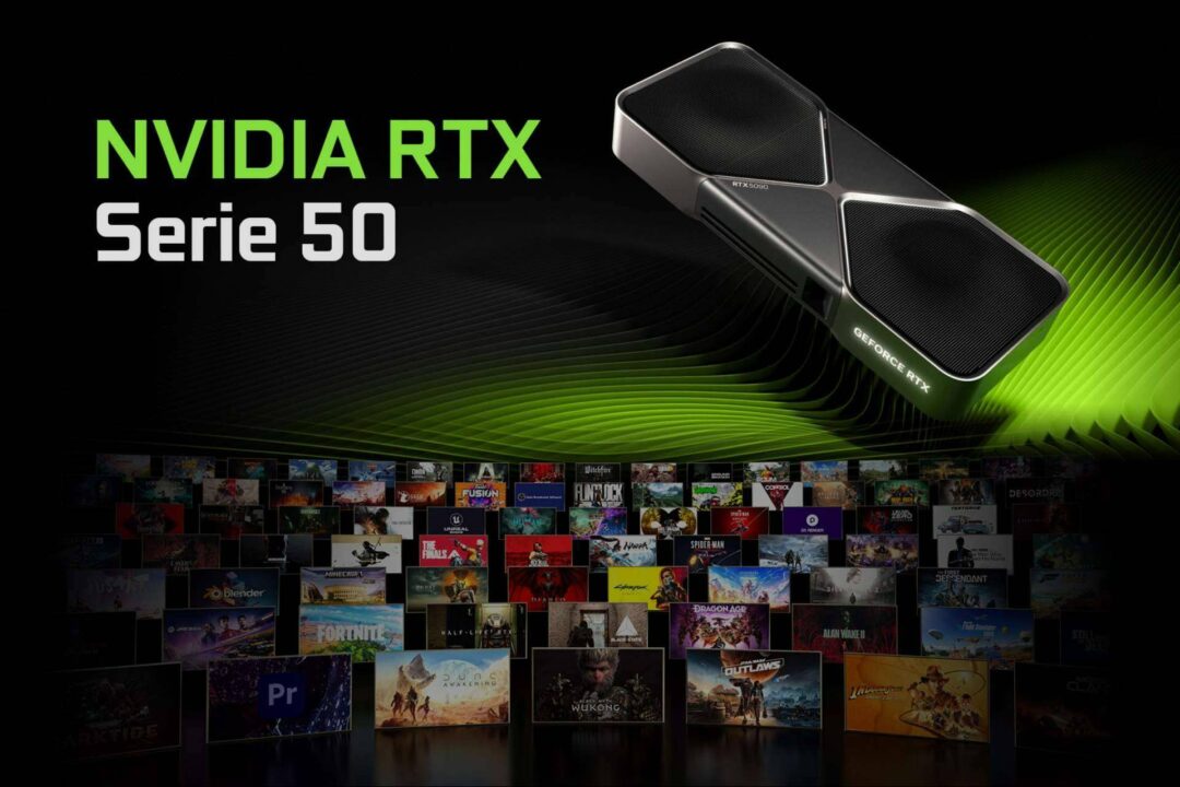 El futuro de las tarjetas gráficas; NVIDIA RTX Serie 50 en los ordenadores BlackRock