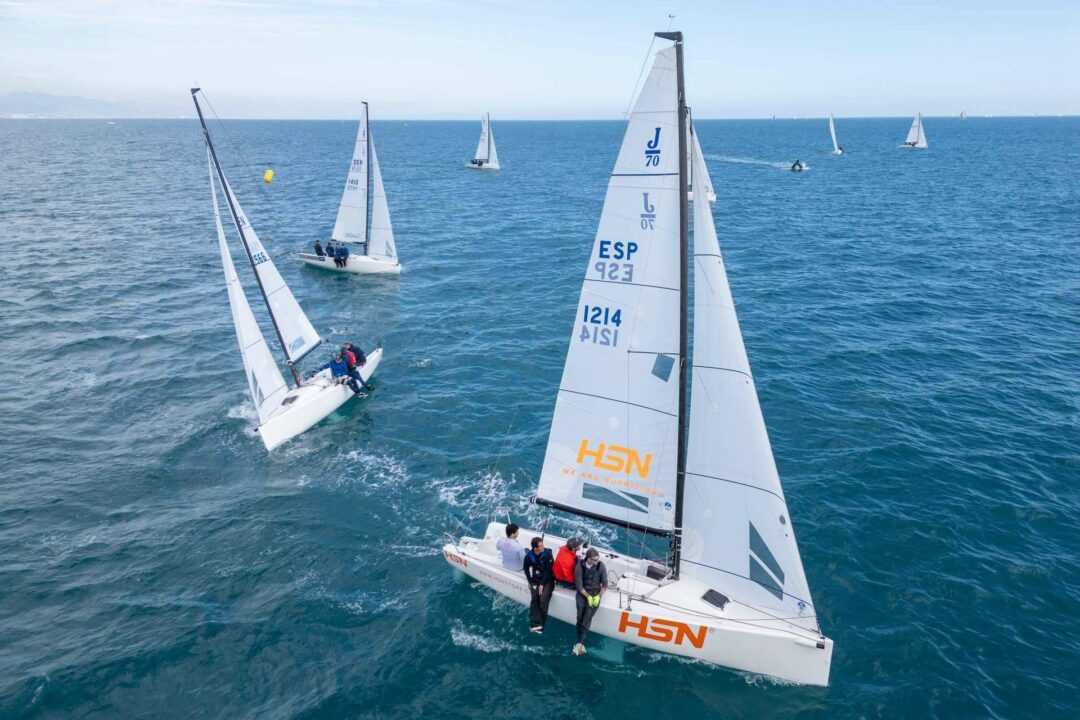 HSN Sailing Team empieza el 2025 ganando en Barcelona