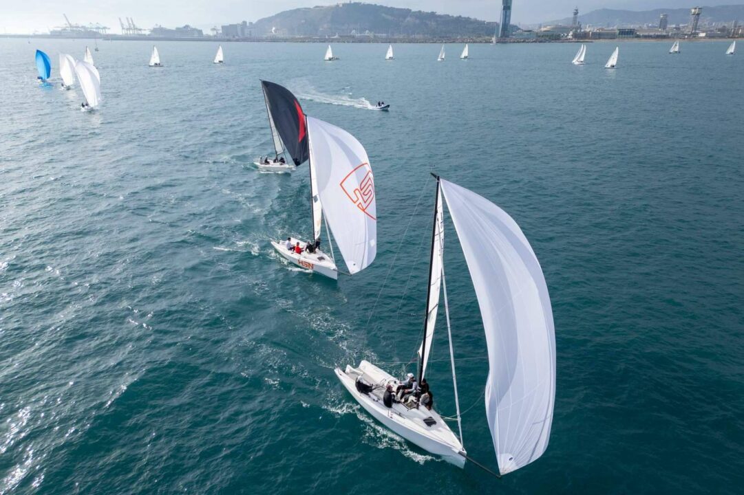 'HSN Sailing Team' vuelve a regatear en las Barcelona Winter Series de J70, tras ganar en enero