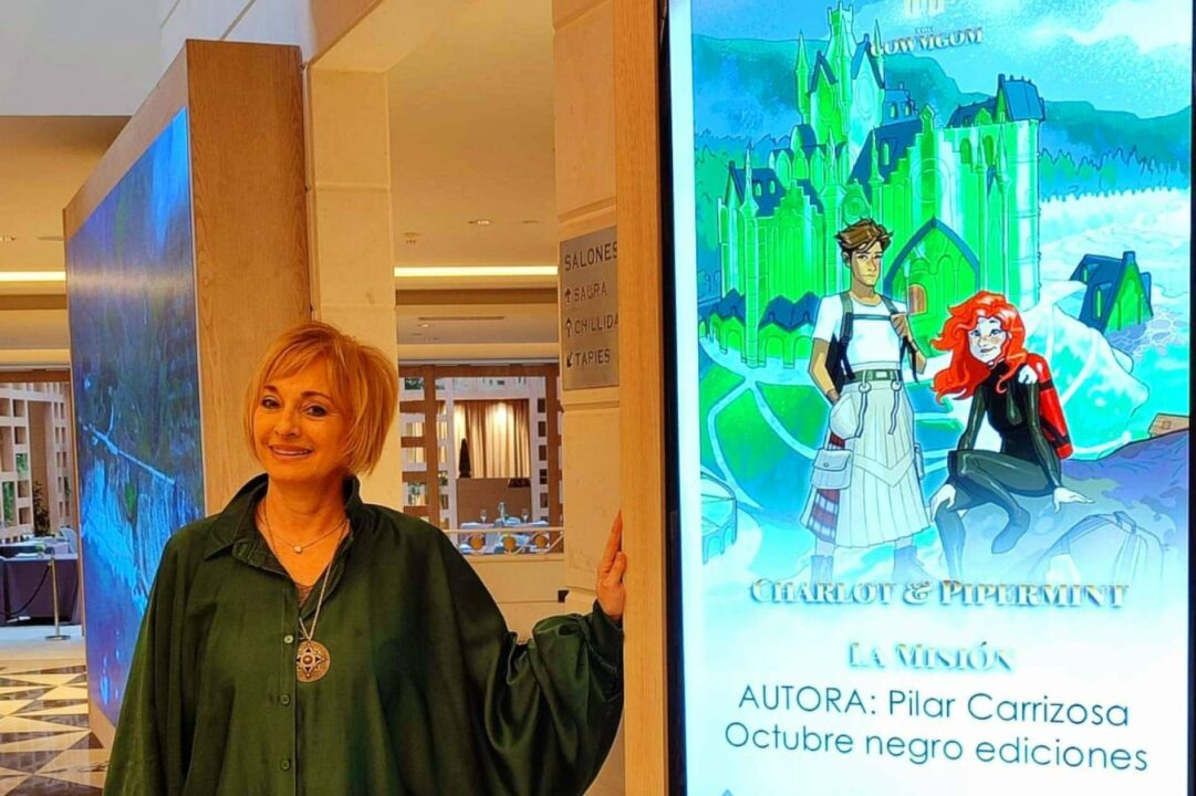 SAGA Gowmgom, Charlot y Pipermint; La Misión, una cita en el futuro, nueva novela de Pilar Carrizosa