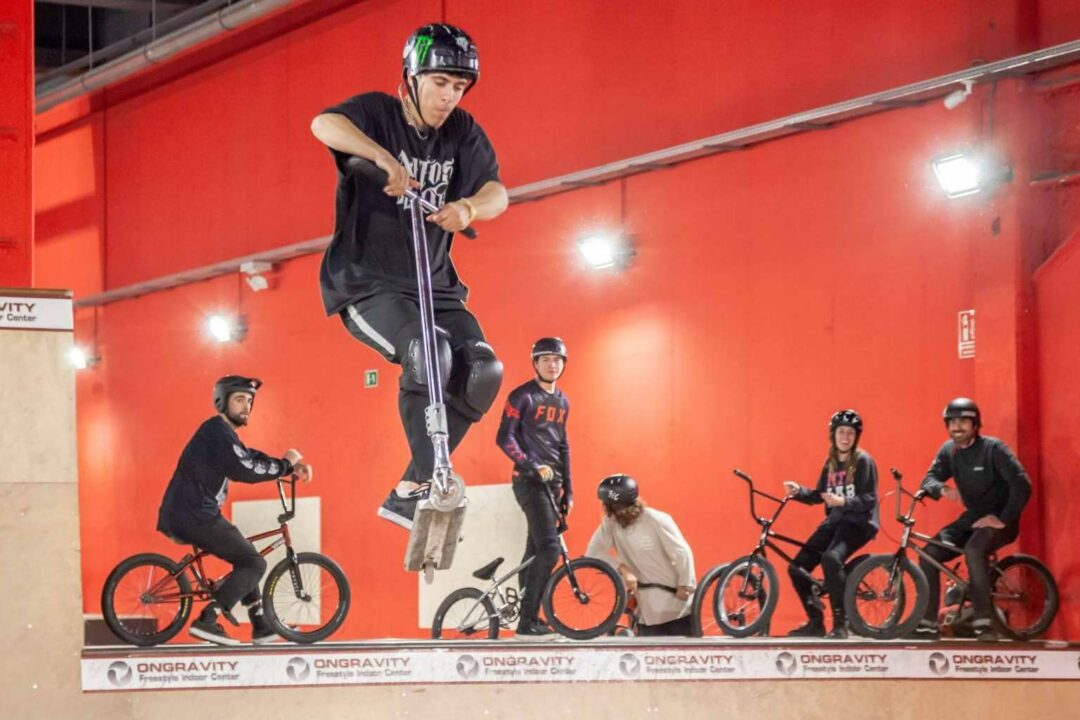 OnGravity; Uno de los medjores skatepark indoor para riders en España