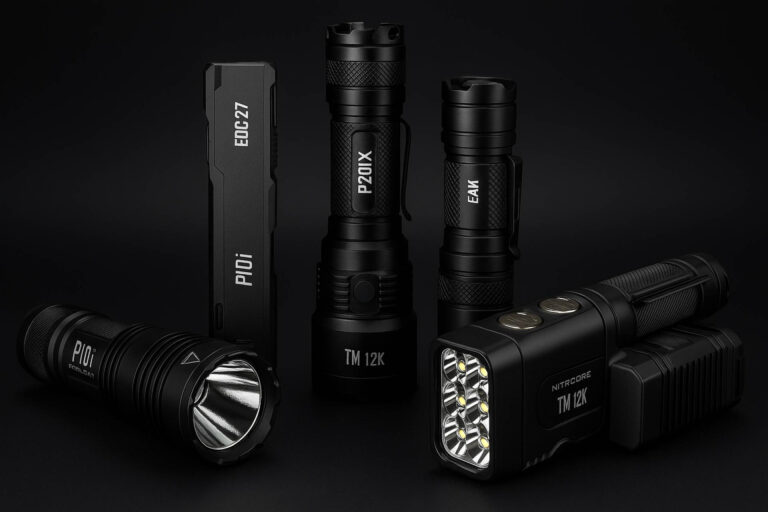 Nitecore lanza su tienda online con linternas profesionales para uso táctico y de caza