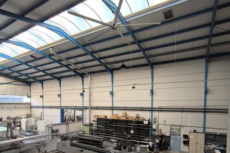 Lfans impulsa soluciones con ventiladores industriales para mejorar el flujo de aire en grandes espacios