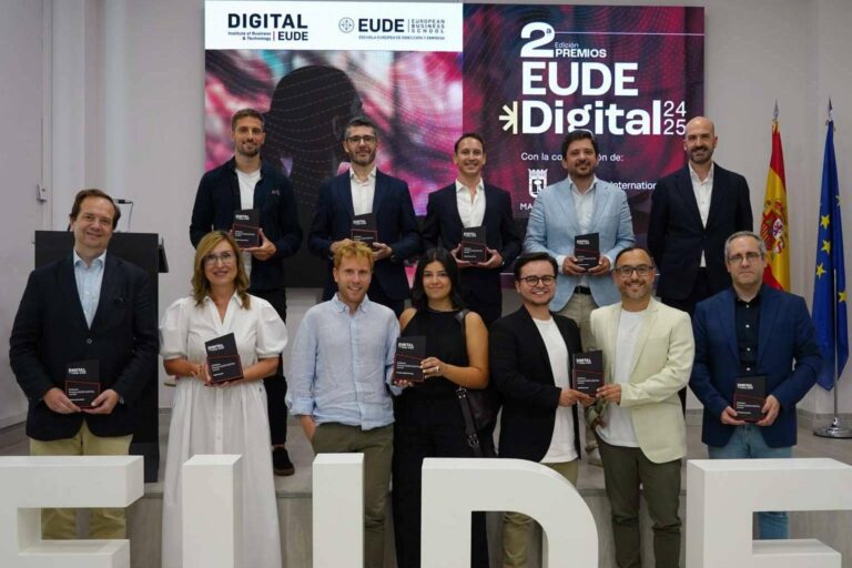 EUDE Business School celebra la II Edición de los Premios EUDE Digital reconociendo la innovación en marketing y transformación digital