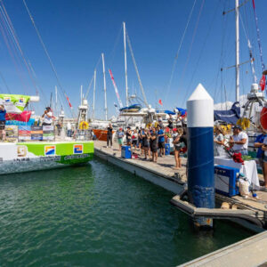 La vuelta al mundo a Vela hace escala en Puerto Sherry