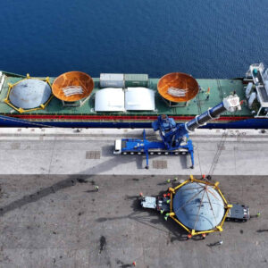 Transporte Especial de Esferas en el Puerto de Granadilla; un proyecto logístico pionero en Canarias