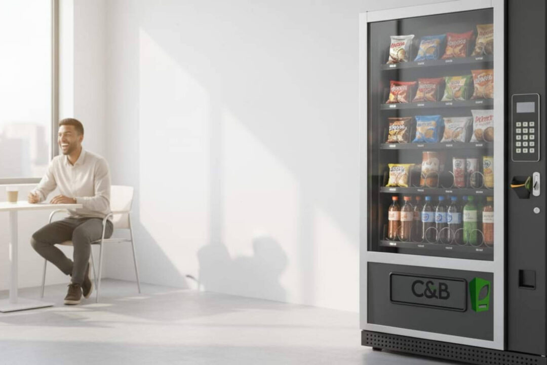 Maquinas Vending C&B Señor ofrece máquinas vending personalizadas para oficinas en Madrid