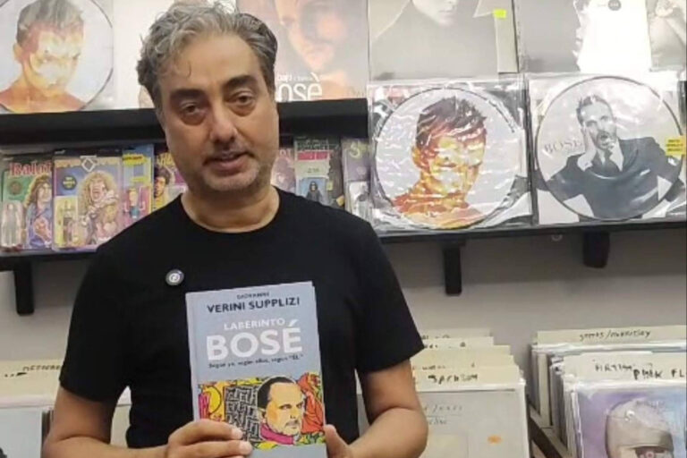Giovanni Verini presenta el libro LABERINTO BOSÉ, un libro exclusivo sobre Miguel Bosé
