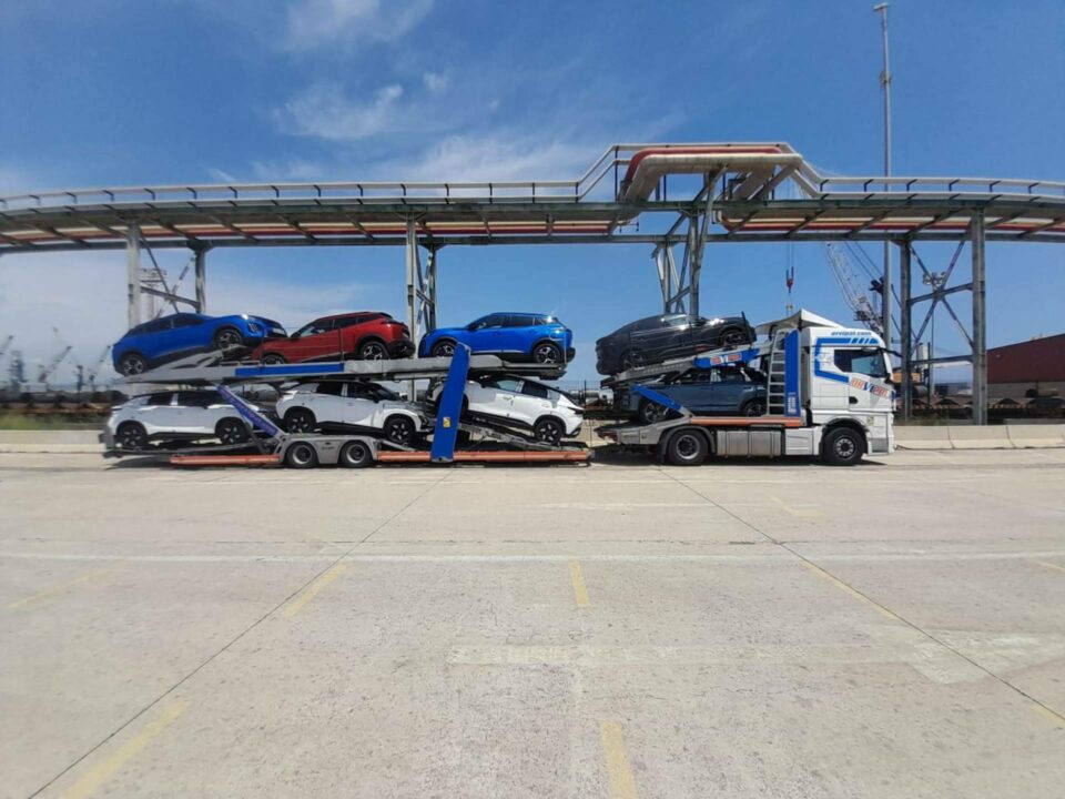Transporte de vehículos; cobertura europea con flota Euro 6