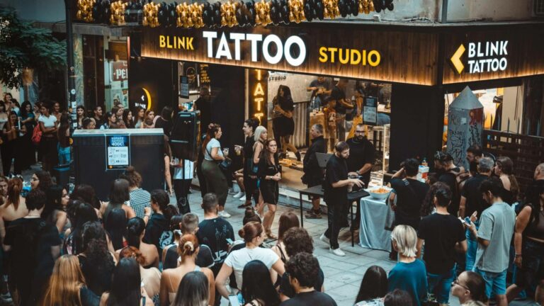 Tesalónica, un destino de 'Tattourism' gracias a Blink Tattoo Studio