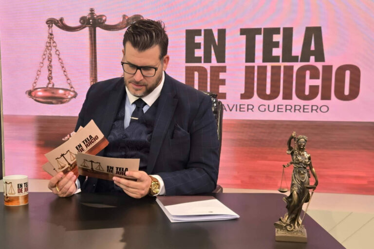 'En Tela de Juicio'; el nuevo referente televisivo legal y social de Javier Guerrero