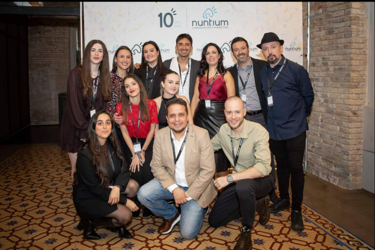 Nuntium Comunicacion reúne a un centenar de empresarios en su décimo aniversario