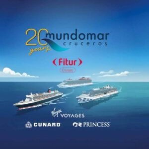 Mundomar Cruceros estará en FITUR CRUISES con stand propio de Princess, Cunard y Virgin Voyages
