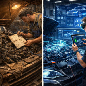 Duplicado llaves de coche en la era del dato; el nuevo taller empieza leyendo la diagnosis